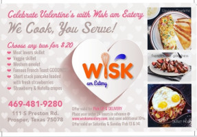 Wisk Am Eatery inside