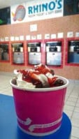 Rhino's Frozen Yogurt Soft Serve food