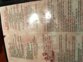 El Chupacabra menu