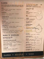 Harumama Noodles Buns (little Italy) menu