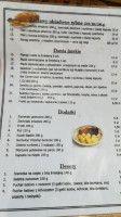 Borowik menu