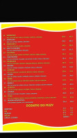 Pizzeria Calzone Marcin Wiśniewski menu