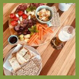 Hostel Des Arts Comida