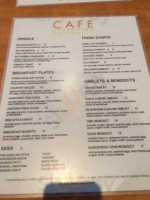 Cafe Murrayhill menu