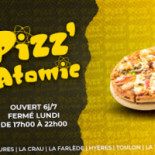 Pizz'Atomic Comida