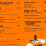Tarouca Tapas Cardápio