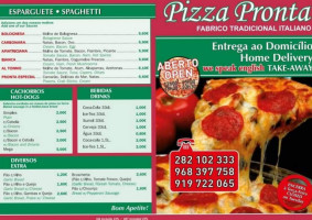 Pizza Pronta food