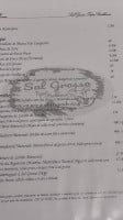 Sal Grosso menu