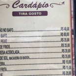 Restaurante Maritimo Carta
