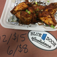Blue Door Smokehouse food