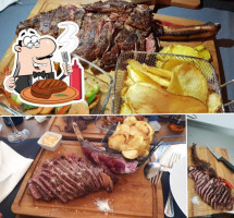 Sabores Na Brasa Steakhouse food