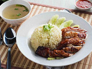 Roasted Chicken Pork Rice Loong Moon food