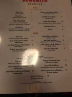 Bunsmith menu