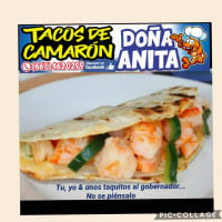 Tacos De Camarón Doña Anita food