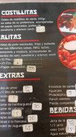 Zhuo Sushis menu