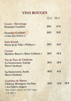 Le Cafe de la Place menu