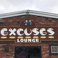 Excuses Lounge food