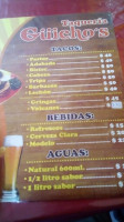 Taqueria Güicho's, Zac menu