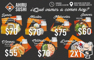 Ahiru Sushi food