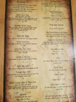 Irish Snug Restaurant And Bar menu