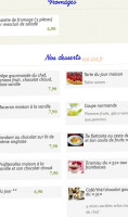 Le Quai menu