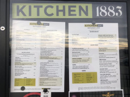 Kitchen 1883 Union menu