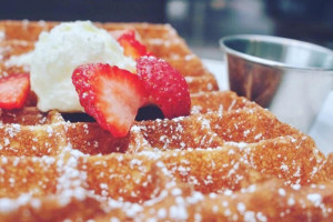 Waffles food