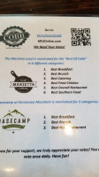 Basecamp At Kennesaw Mountain menu