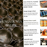 Hunga Dunga Brewing Co. food