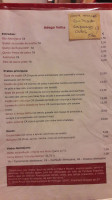 Adega Velha menu