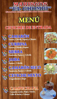 Mariscos El Chombi food