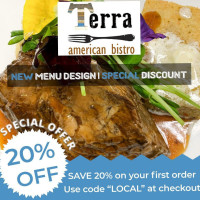 Terra American Bistro food