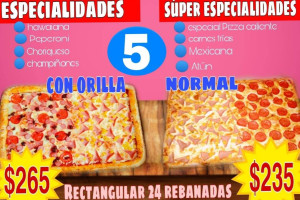 Pizza Caliente Citlaltepetl food