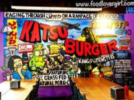 Katsu Burger inside