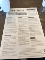 First Watch food