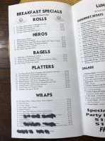 Eddy's Deli menu