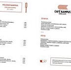 Cafe Kampus menu