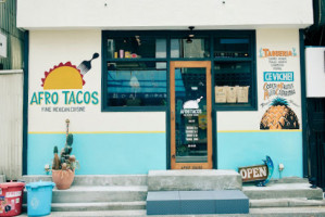 Afro Tacos food