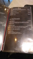 Casa Daniele menu