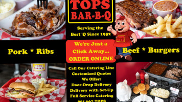 Top's Bar-B-Q. food