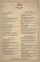 Bell Ranch Steakhouse menu