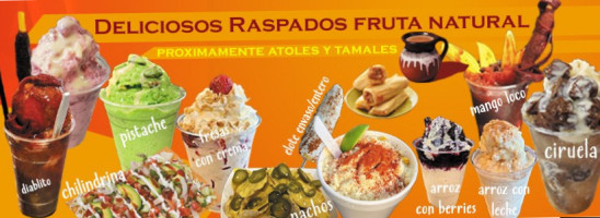 Raspados Neza food