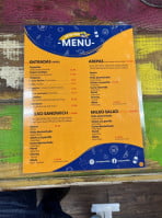 Arepas Milko menu