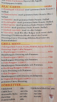 Piccola Italia menu