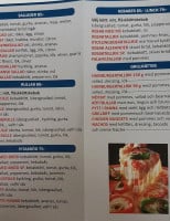 Restaurang E18 menu