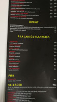 Pizzeria Fortuna menu