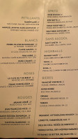 Frenchette menu