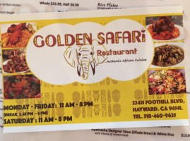 Golden Safari food