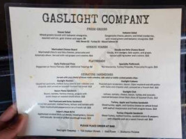 Gaslight Co menu