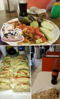 Tacos “los Cuates” food